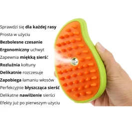 Szczotka parowa dla psów
