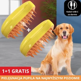 Szczotka parowa dla psów